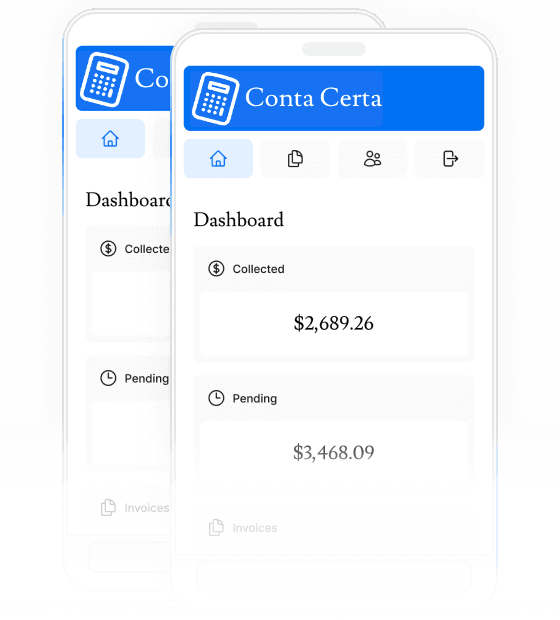 Captura de tela do projeto do dashboard mostrando a versão mobile